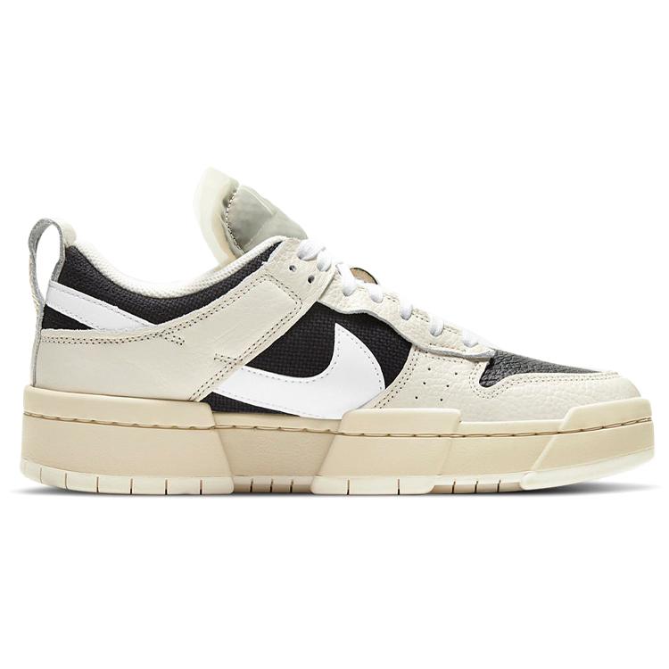 New Nike Dunk Low Disrupt 'Pale Ivory Black' Women's DD6620-001