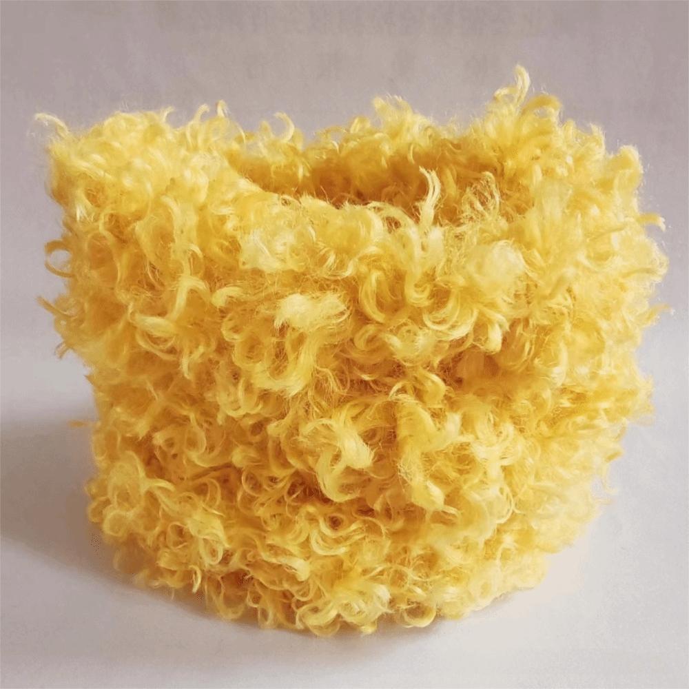 Стебли 20 мм Ершики для чистки труб Мягкие Гибкие Хлопковые Стебли Толстые Хлопковые Палочки Проекты Своими Руками жёлтый