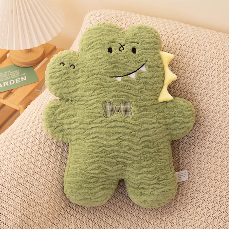 Cartoon Animal Bobo Pillow Bed Backrest Girl Cushion Plush Toy Cute Animal Chair Back Cushion