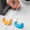 Cute Crab Cable Line Processor Adhesive Organizer Clip Wire Tidy Holder for Data