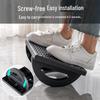 Under-Desk Footrest Stool: Anti Cross-Leg Design