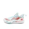 Li Ning Speed 9 Fiery Cushioning Slip Resistant Rebound Low Top Basketball Shoes Men's Blue, Red ABPT001-6(Team1496-)
