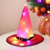 LED Light-up Witch Hat - Halloween Ghost Festival Decoration Prop