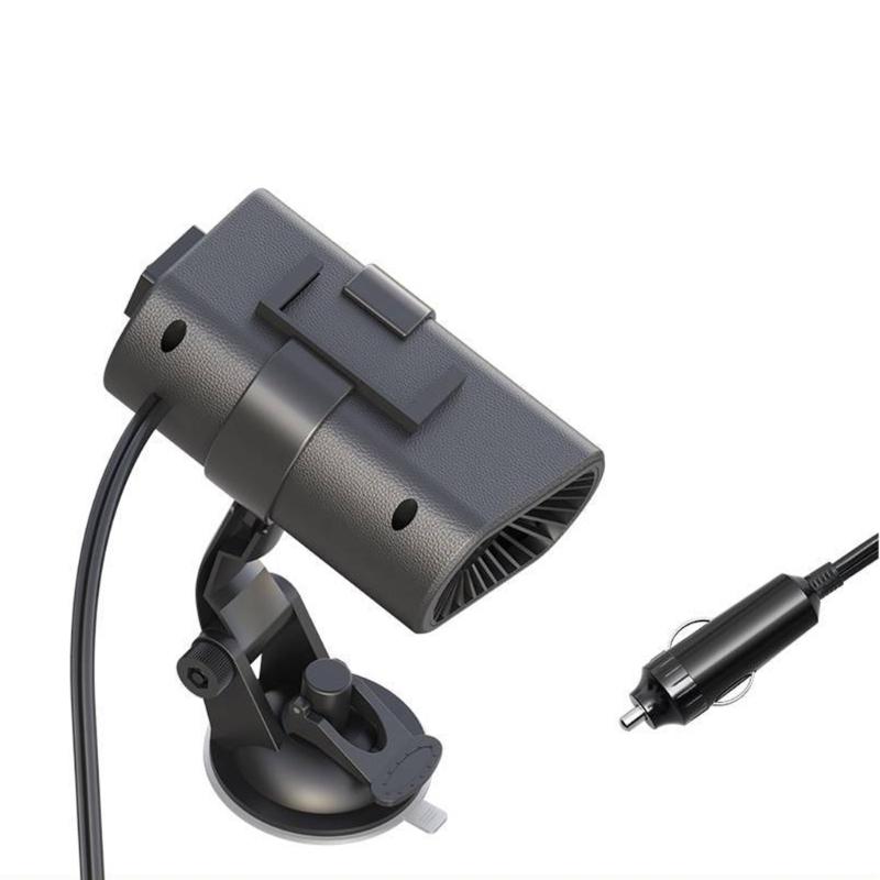 Fast Acting Car Defroster Heater 12V 24V Suitable Windshield Demisting Device For Winter Driving Comfort