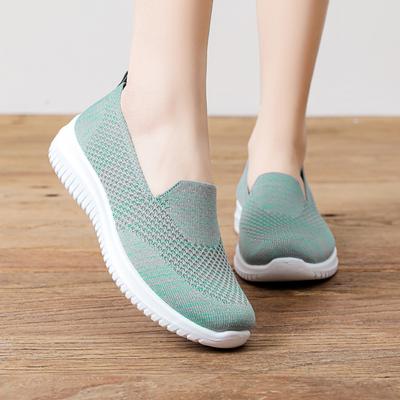 Women's New Simple and Fashionable Casual Sports Shoes with Soft Soles and Soft Surfaces, Casual Slippers with Anti Slip and Walking Shoes