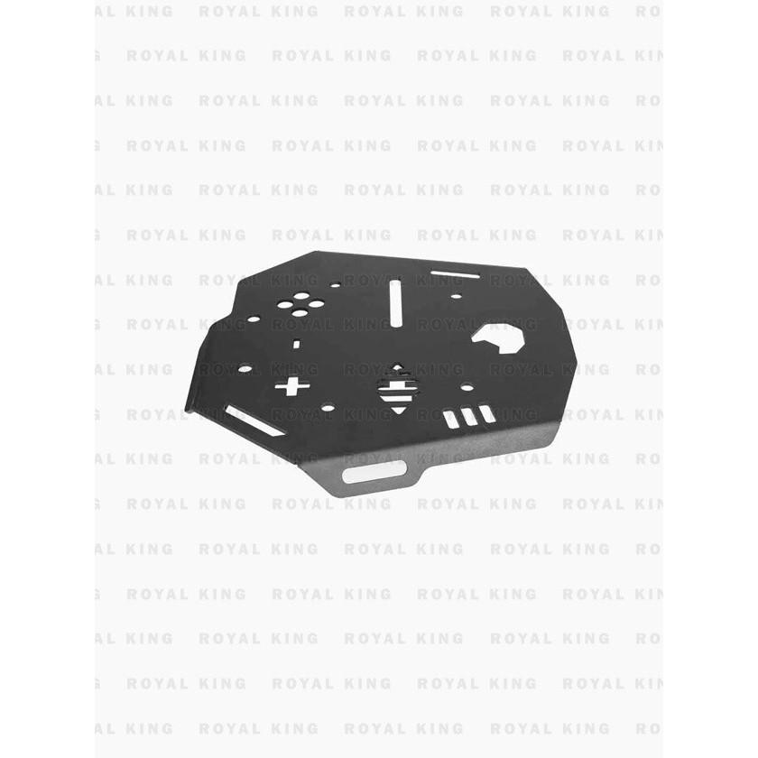 Black "HUCKITTA CARRIER PLATE POWDER COATED" FIT FOR SUZUKI V STROM SX 250
