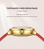 OFNS Women's Luxury Watch: Round Diamond-Inlaid, Versatile Ins Style, Calendar, 30M Waterproof
