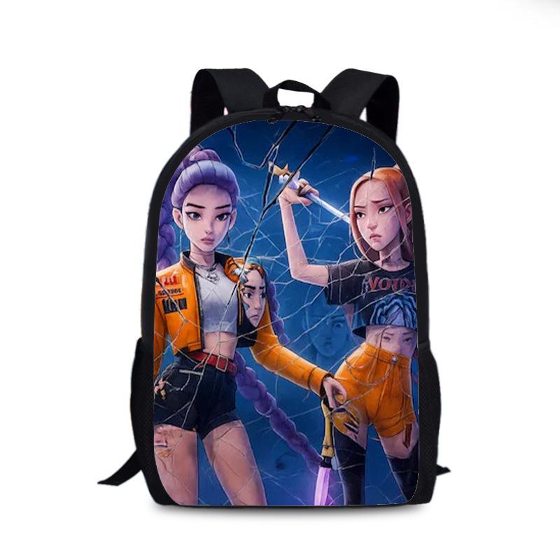 Witch Hunters Backpack Kpopdemonhunters Student Children'S School Bag