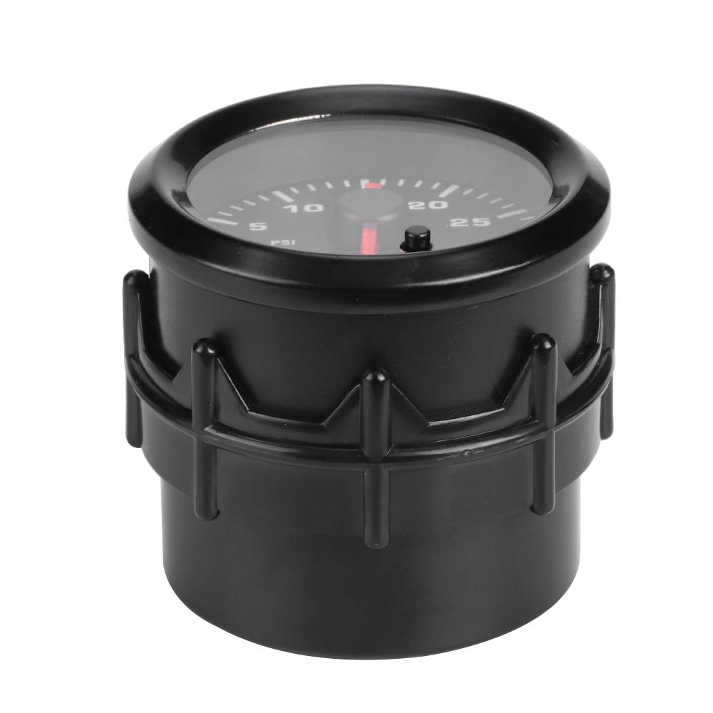 Turbocharged Pressure Gauge Universal Car Auto Instrument 52mm 2.0in