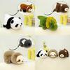 Adorable Reversible Panda Plush Toy Transforming Into Cute Panda Doll For Kids Gifts