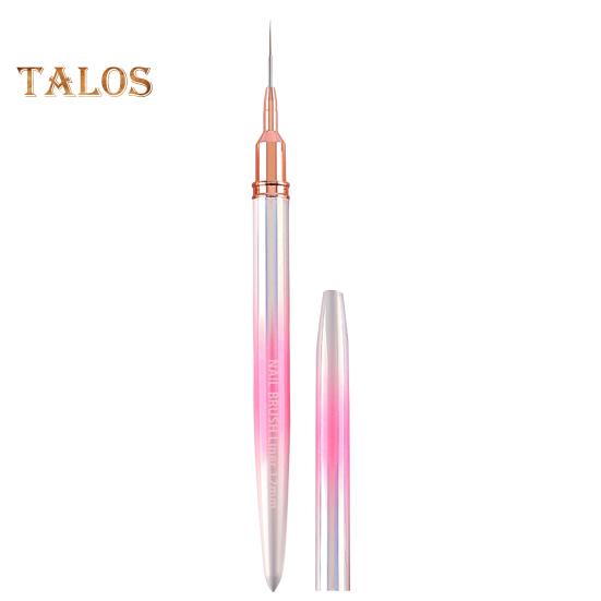 

Кисть для дизайна ногтей, тонкий кончик, портативный прочный полосатый рисунок, ручка для рисования цветов, ручка для маникюра, инструменты для маникюра 12mm