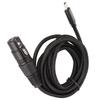 Plug and Play Type C Microphone Audio Cable Low Noise USB Mic Recording Cable  XLR Microphone