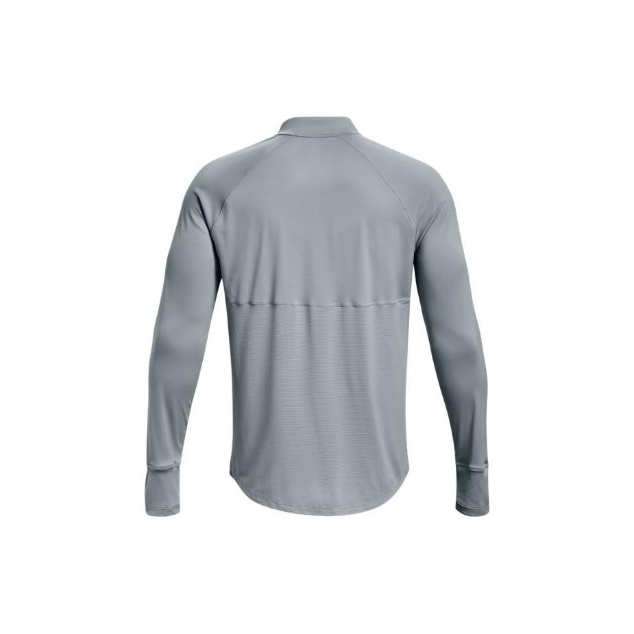 Under Armour SS23 Iso-Chill Series Solid Half-Zip Running Long-Sleeve T-Shirt Men Tops Blue 1377877-465