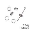 2025 Trend Jewelry Materials End Spacer Beads Caps Accessories Parts Backpack Woman Accesories