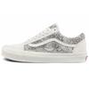 Vans Scarpe da Skate Unisex Low Top Old Skool Og LX Bianco Nero Paisley Casual VN0A4P3XB55