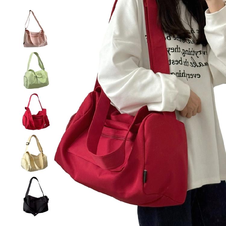 Compact and Practical Women's Shoulder Bag Nylon Handbag for All Occasions