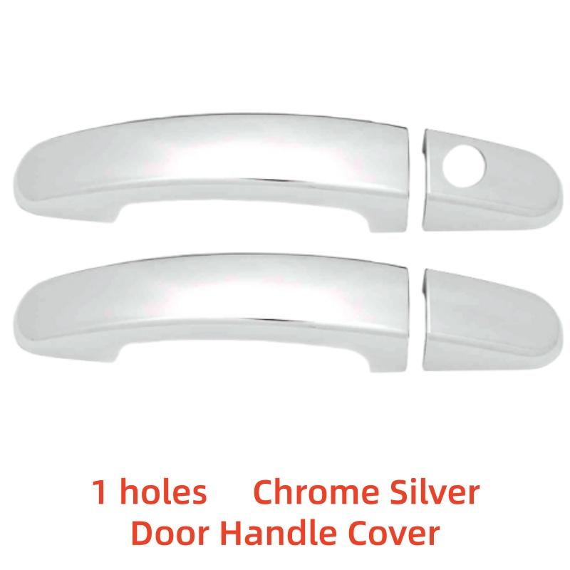 Car Upgrade Chrome Accessories Door Handle Cover Trim Paste Style 2Door For Ford Transit  Tourneo 2013 2014 2015 2016 2017