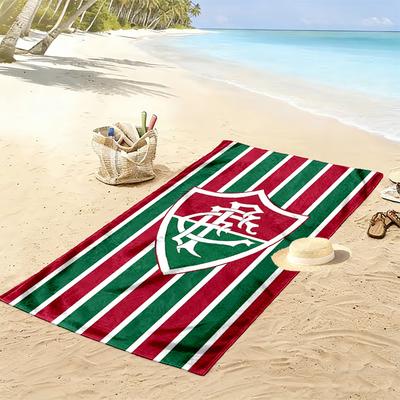 Fluminense Print Beach Towel, Large Soft Quick Dry Towel for Beach Camping Swimming