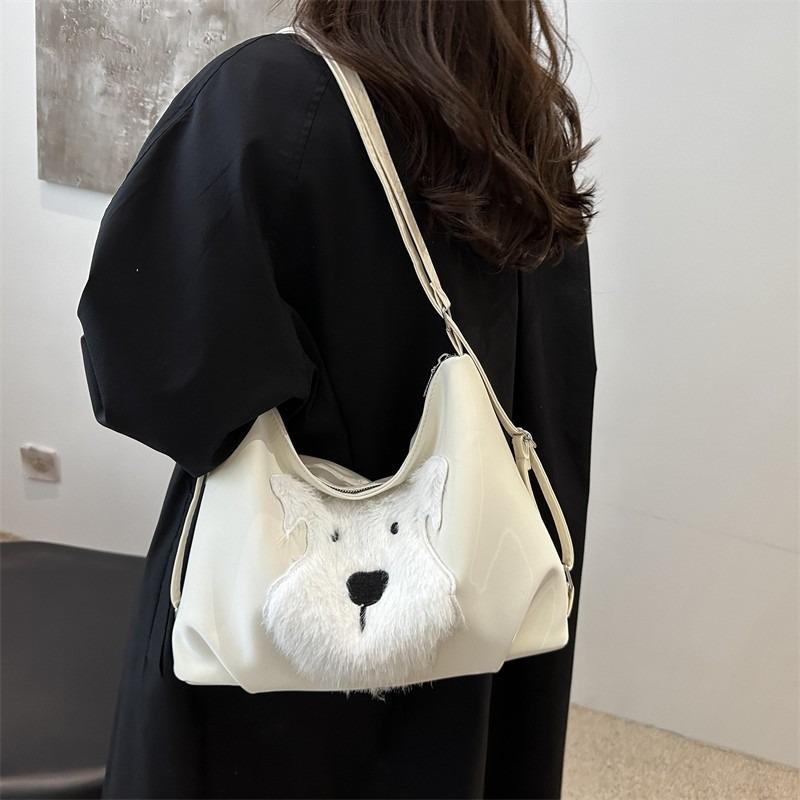 Personalized commuter high-value women's backpack new fashion simple high-value single shoulder underarm tote bag