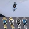 Wzvbd3 Car Exterior Front Hood Badge Sticker Emblem for Rapid Vision Roomster Superb 3 Fabia 1 2 Kodiaq Karoq Octavia A7 RS Yeti