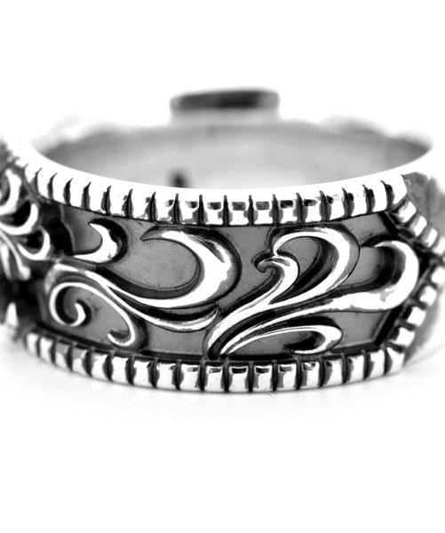 Lionheart LH HOWL fat Mane Howl Silver Size 15 Ring, 925,