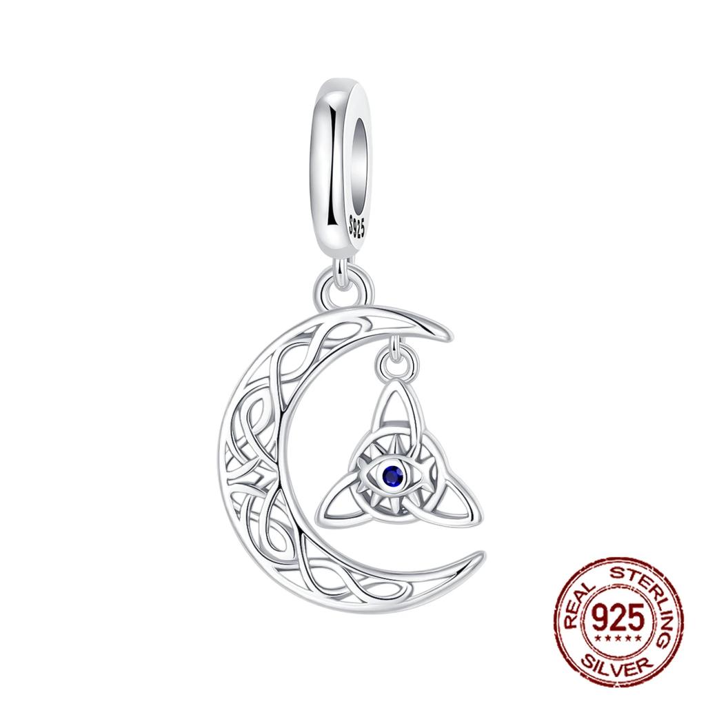 Fit Original Bracelets Zircon Skeleton Angel Celtic Knot Trinity Knot Copper Charms Beads Diy Birthday Jewelry Gift