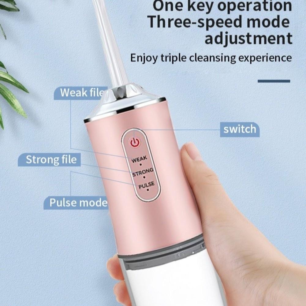 220ml Mouth Washing Machine 4 Jet Tip Dental Bed Sprinkler Dental Water Flosser Household