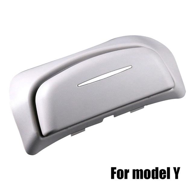Для Tesla Футляр для очков Откидной Салон Tesla Легкая установка Model Y Model 3 Футляр для очков - For Model Y ABS
