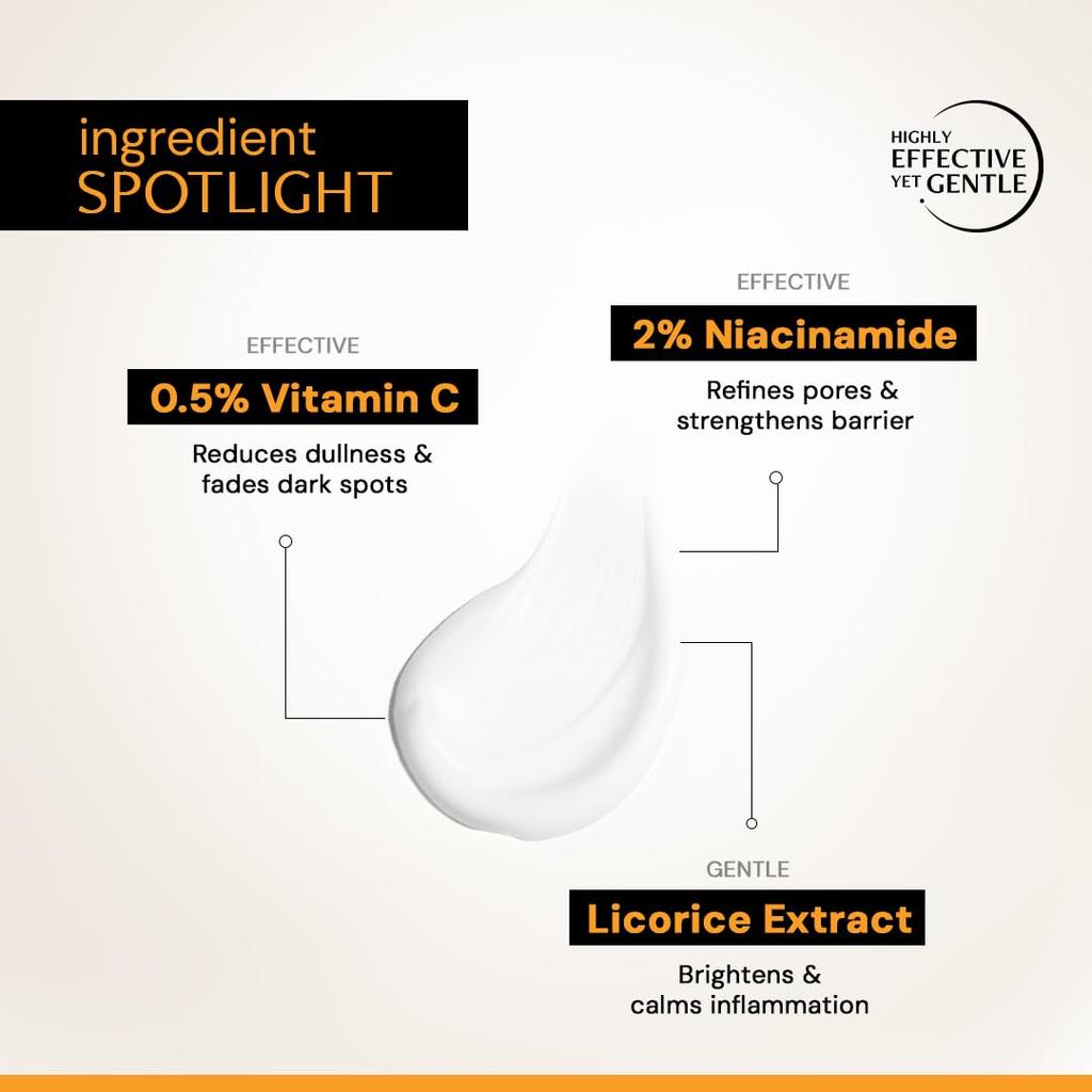 Deconstruct Vitamin C Brightening Face Wash, Brightens & Fades Dark Spots -100ml