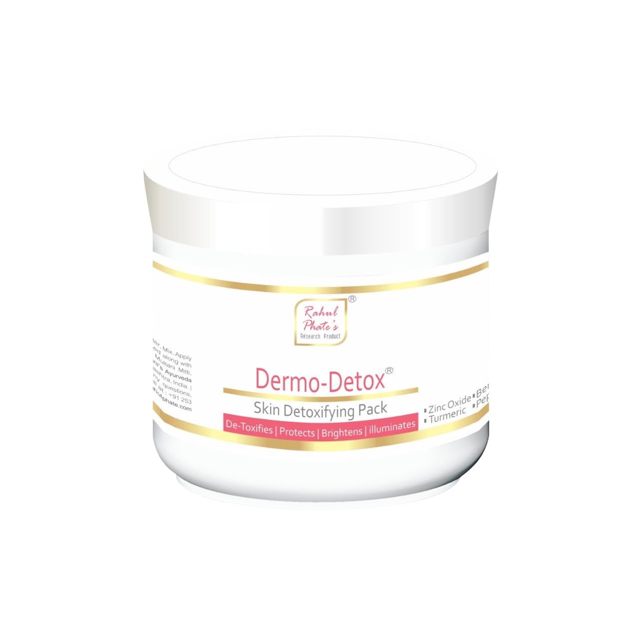 Rahul Phate s Research Product Dermo Detox Skin Detoxifying Pack, 1 Count