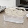 With Draining Tray Cutlery Storage Box Flip Cover Flatware Holder Chopstick Organizer  Outdoor