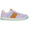 Screener Lovelight Leather Distressed Shoes Low Top Stylish Skateboarding Shoes Women's Purple Blue Orange 708295 0YIA0 5380