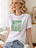 Summer Printed Casual Short Sleeve T Shirt For Daily Wear Comfortable