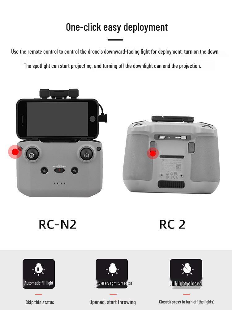 DJI AIR3S Airdrop Device for MAVIC AIR3 - Parabolic Thrower Accessory for Aerial Gift Delivery