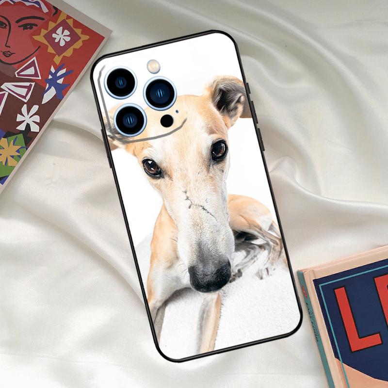 Galgo Greyhound Dog Phone Case on For iPhone 13 12 11 Pro Max Mini SE2 XS XR X 7 8 Plus Cover Soft Cases