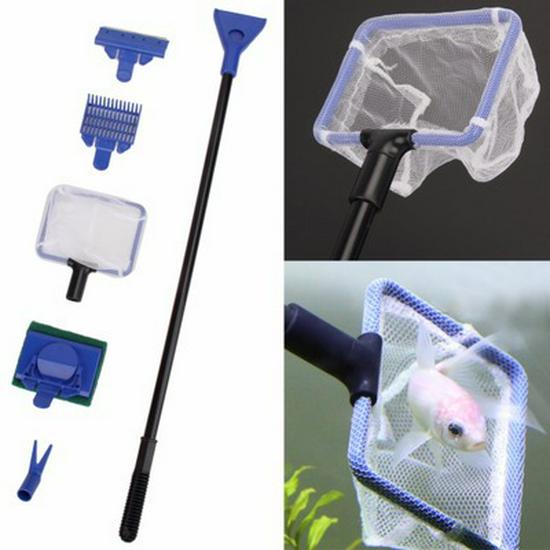 

5-in-1 Extendable Aquarium Cleaning Brush Set