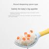 Baby Children Spoon Fork Set Soft Bendable Silicone Scoop Fork Kit Tableware Toddler Training Feeding Cutlery Utensil1PC