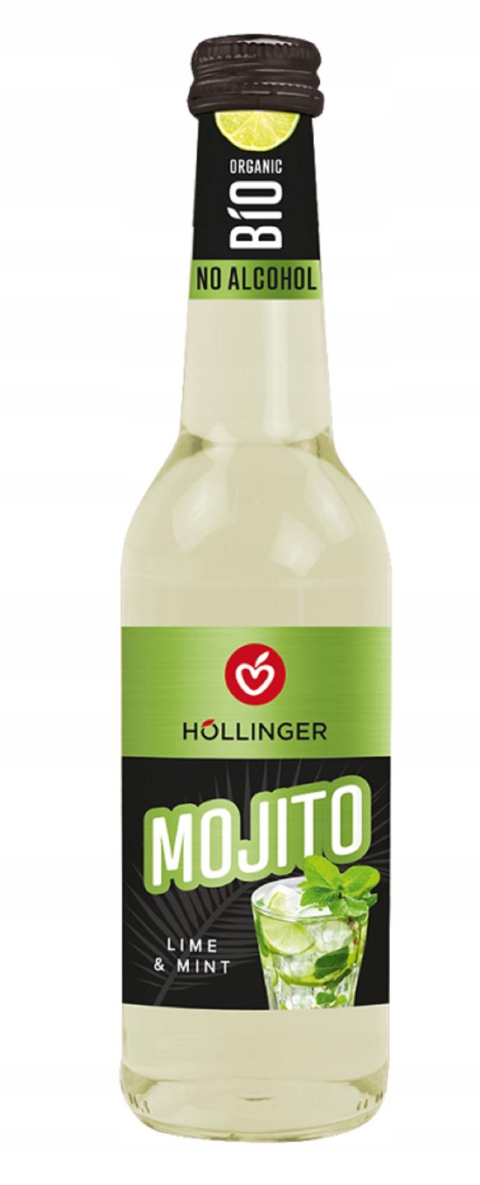 BEVANDA FRIZZANTE ANALCOLICA MOJITO BIO 330 ml - HOLLINGER