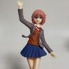 Doki Doki Literature Club Monika Action Figure da Piedi Modello Scatolata Ornamento da Scrivania Collezionabile Progettato Per i Fan delle Attività Anime