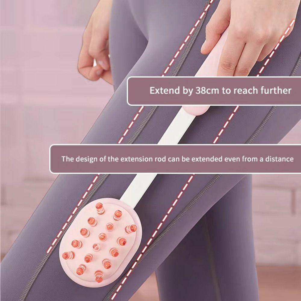 Adjustable Handheld Massage Stick Double Side with Hanging Hole Tapping Back Massager Multi-purpose Comfortable