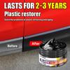 Universal Car Interior Plastic Renewal Wax - Scratch Repair and Shine Enhancer, Tire Rim Coating Suitable for Dashboard, Seats,