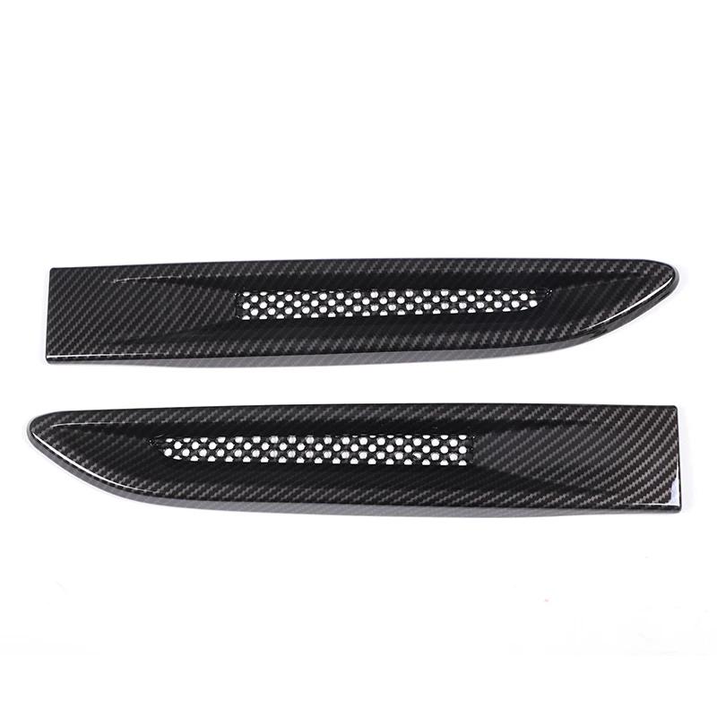 ABS Car Side Fender Vent Trim Cover for Jaguar XF XE F-PACE Fender Air Outlet No  Exterior Accessories
