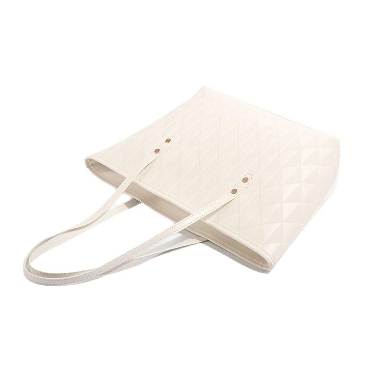 Textured Tote Bag for Women 2025 New Large Capacity Commuter Underarm Bag Simple Versatile Fashion Commuter Shoulder Bag for Women