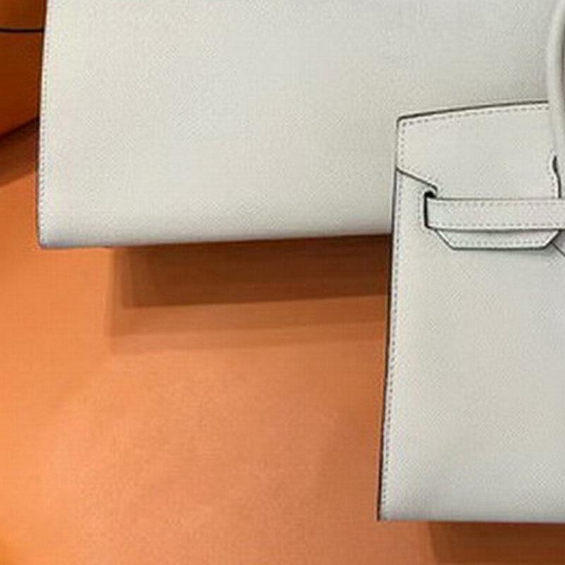 2025 New EP Palm Pattern Leather Platinum Bag, Lock Handbag, European and American Cross-border Fashionable and Atmospheric Leather Women's Bag