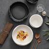 Creative Irregular White Ceramic Soup Bowl Household Japanese Alien Serving Plates Fruit Salad Dessert Bowl noodle Pasta Bowls