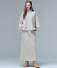 MALOUPE 5307 Knit Anorak Set (Beige)