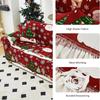 Christmas Printed Sofa Cover 1/2/3/4 Seater Stretch Fabric Couch Slipcover Elastic Sofa Protector for Living Room Xmas Decoration