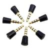 3.5mm Audio Male Plug Jack Microphone Connector Mini Audio Plug Socket for Laptop Phone Tablet Gamepad Accessories