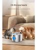Stainless Steel Silent Pet Water Fountain - 2.8L Large Capacity for Cats