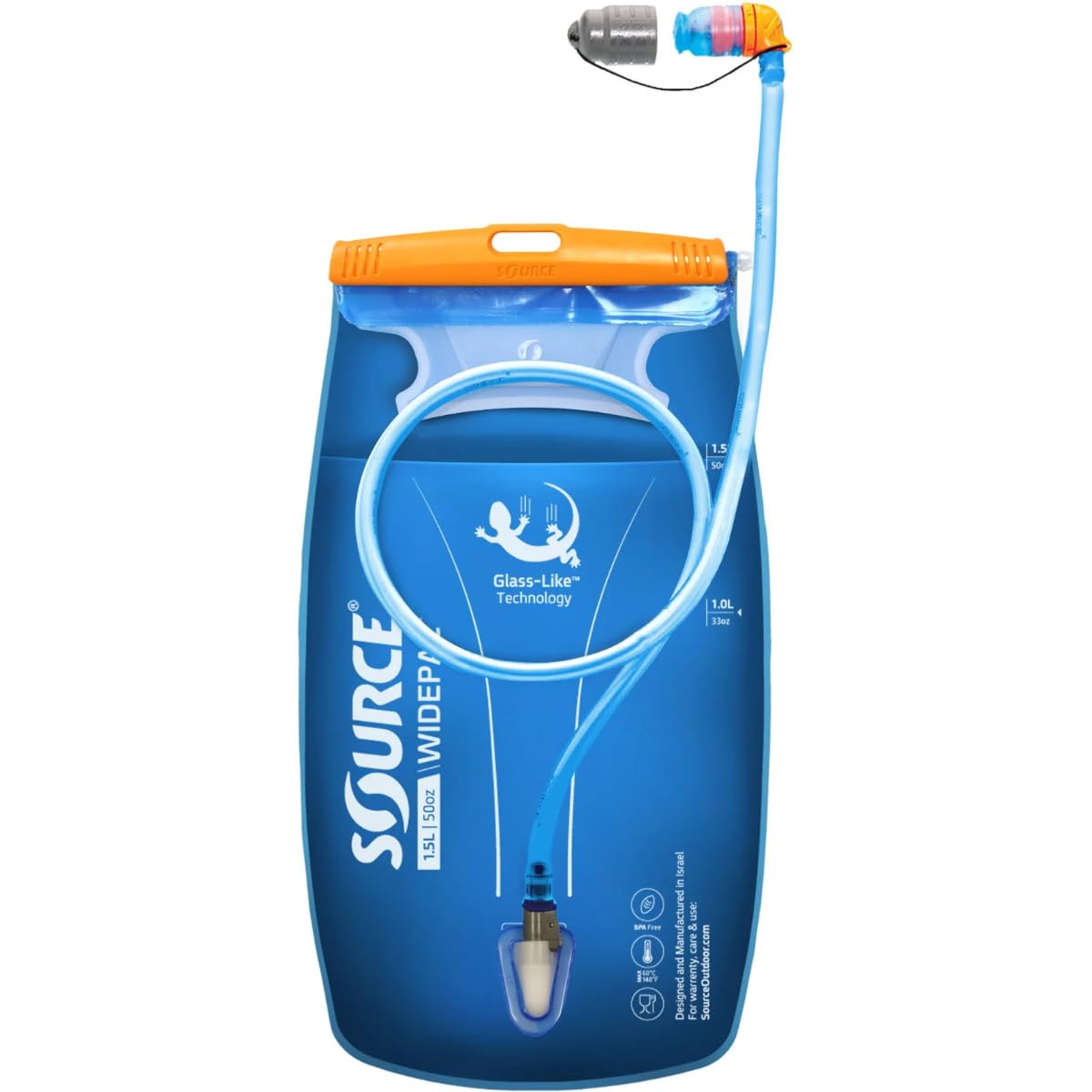 Source Widepac Hydration Trinksystem Trinkblase 1,5L alpine blue - Bild 6